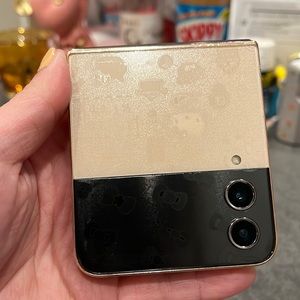 🔥🔥🔥perfect Samsung pink gold Z Filp4 5G